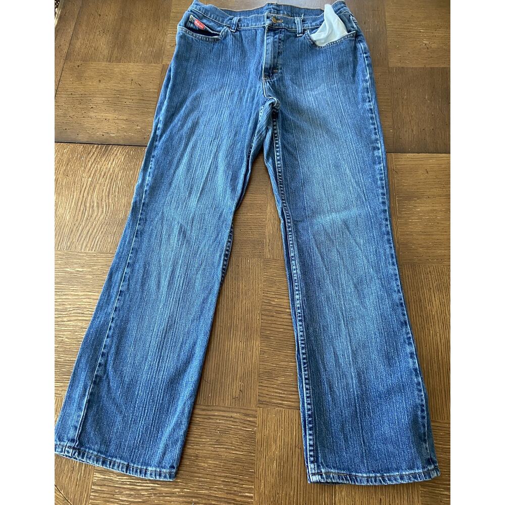 Brittania Straight Leg Blue Denim Jeans Size 12